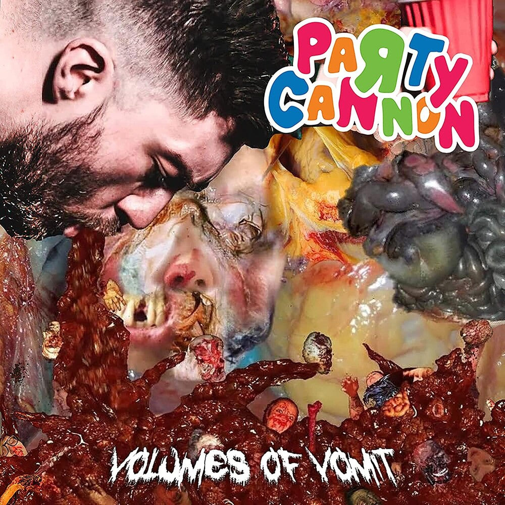 the album cover for Party Cannon - Volumes Of Vomit