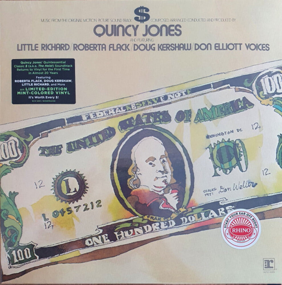 Quincy Jones - $ (Original Motion Picture Soundtrack) [SYEOR 2022 Limited Edition Mint Green LP] Vinyl Record