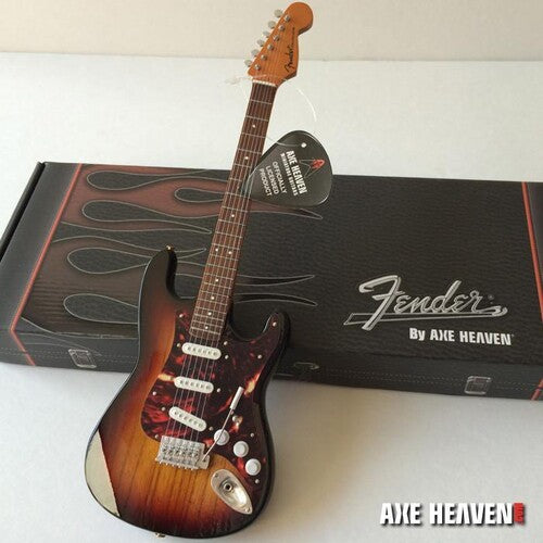 Axe Hvn Fs021 Fender Strat Snbrst Tortoise Pickgua - Axe Hvn Fs021 Fender Strat Snbrst Tortoise Pickgua - Collectibles