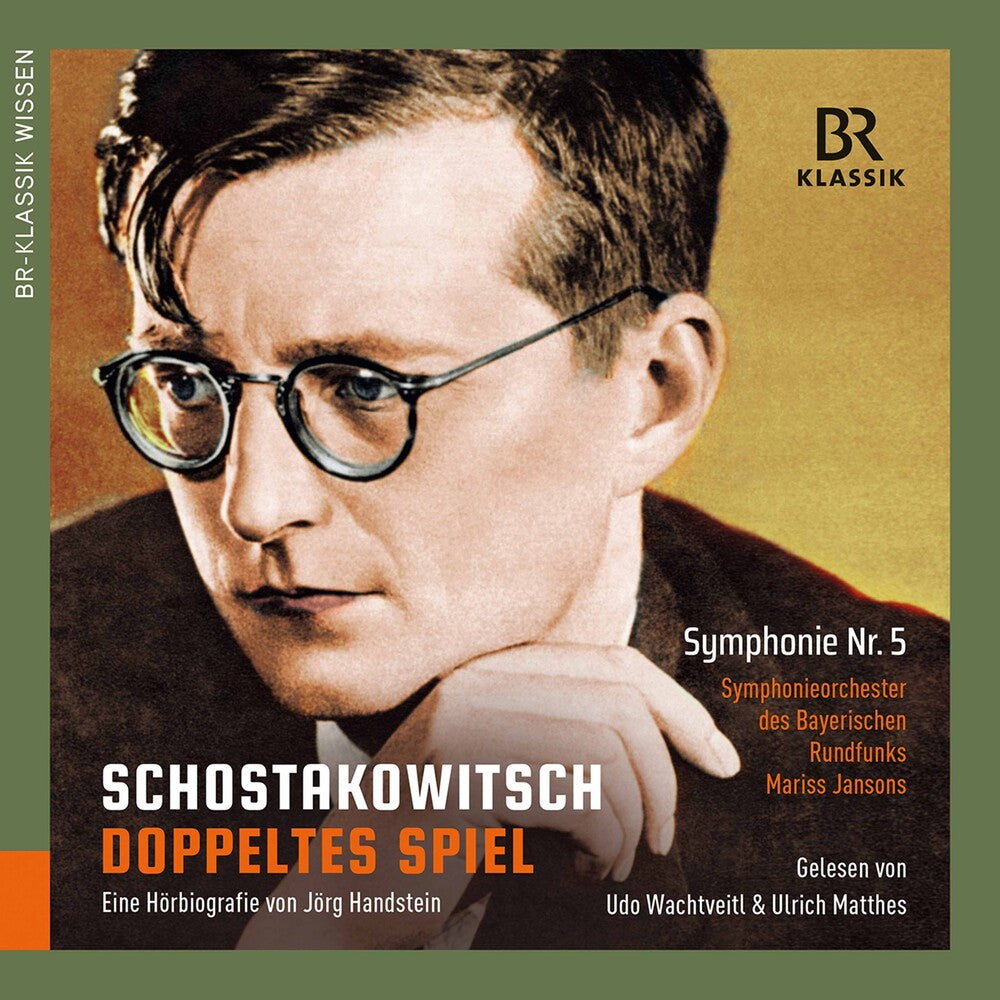 the album cover for Shostakovich / Wachtveitl - Doppeltes Spiel & Symphony 5 In D Minor 47 (4pk)