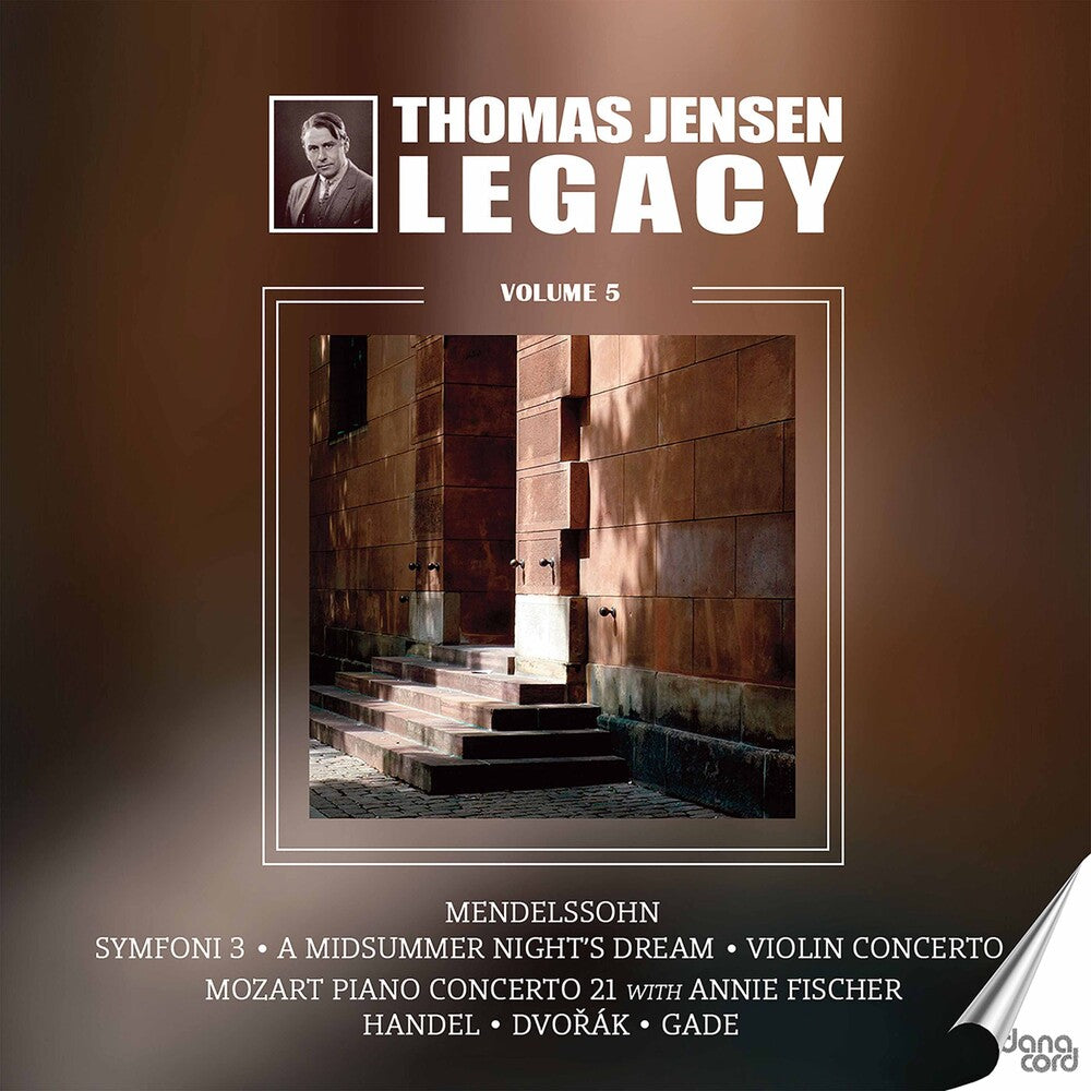 the album cover for Dvorak / Danish Radio Symphony Orch / Fischer - Thomas Jensen Legacy 5 (2pk)