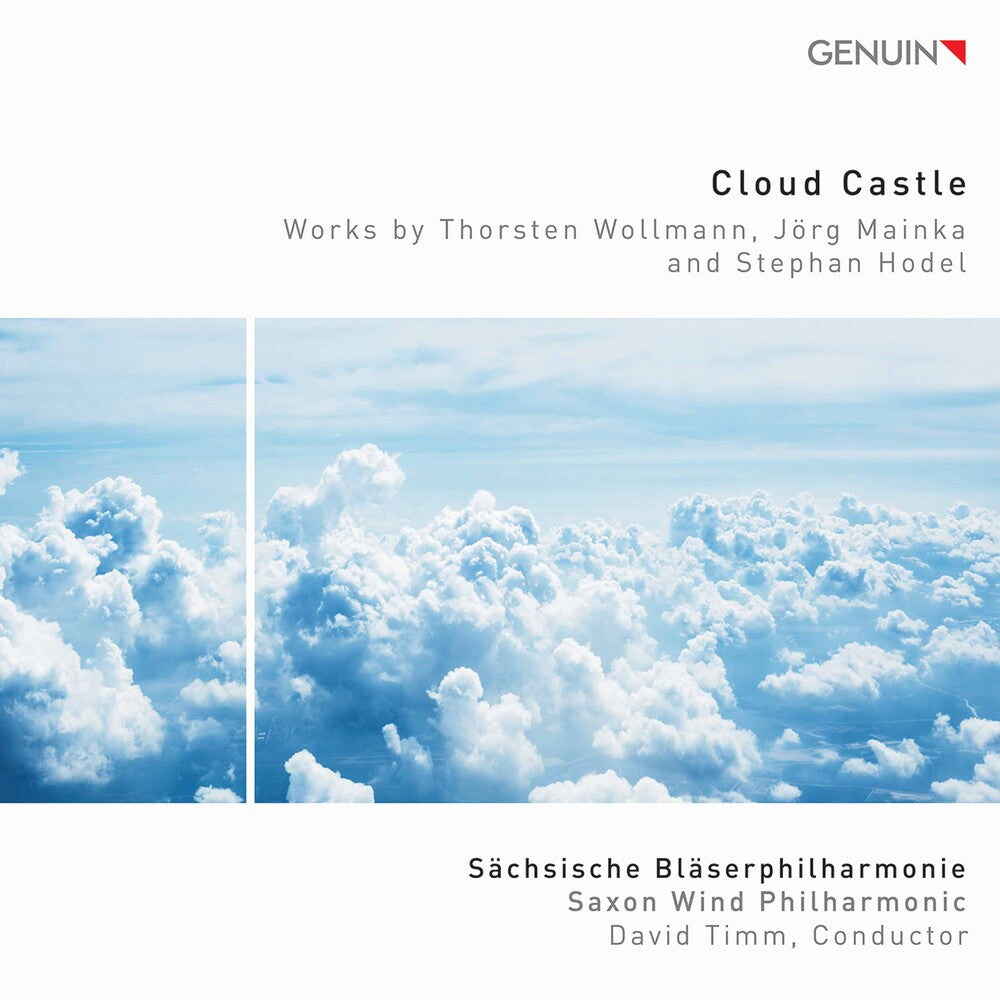the album cover for Hodel / Sachsische Blaserphilharmonie - Cloud Castle