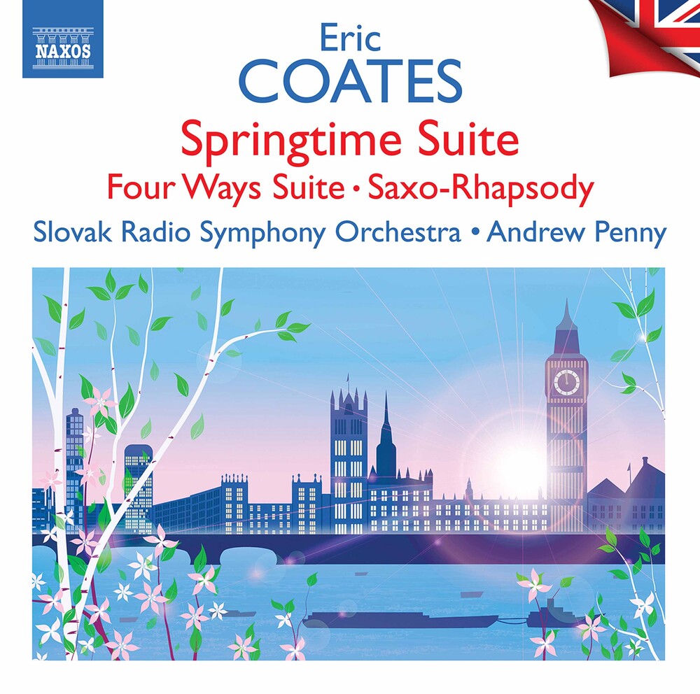the album cover for Coates / Edge / Slovak Radio Symphony Orch - Springtime Suite