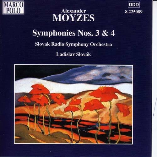 Moyzes / Slovak / Slovak Radio Symphony Orchestra - Symphonies 3 & 4 - Music CD