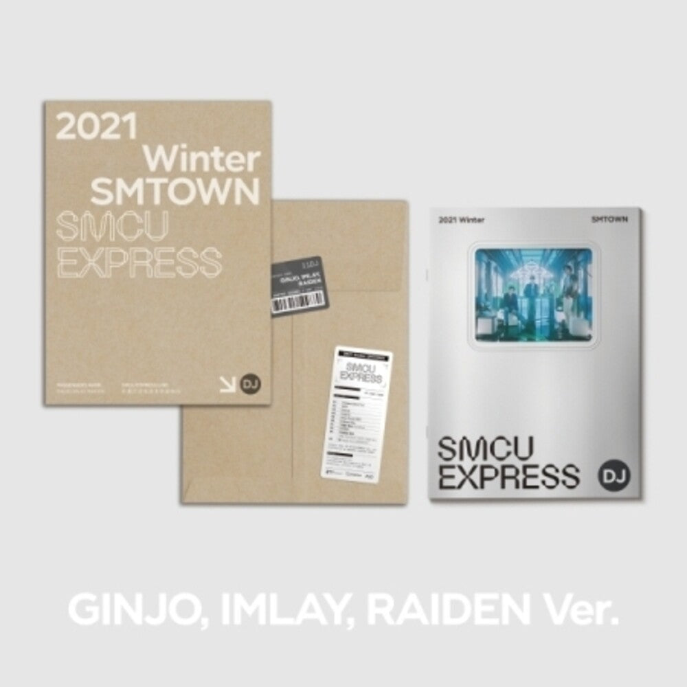the album cover for Ginjo Imlay Raiden - 2021 Winter SMtown: SMCU Express (Ginjo, Imlay, Raiden)