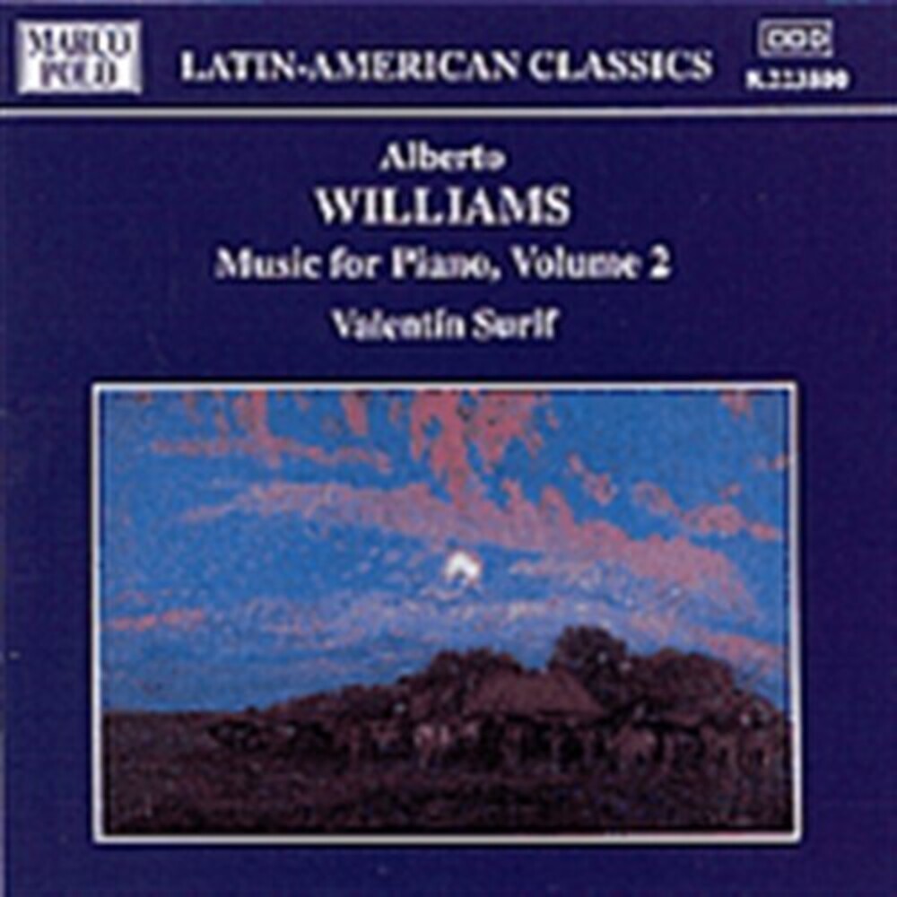 the album cover for Williams / Surif - Music For Piano 2