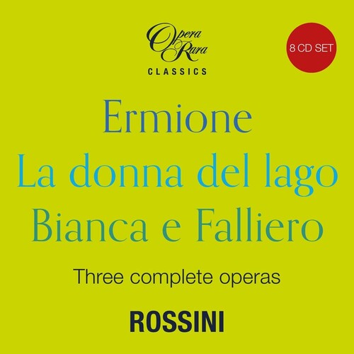 Kunde,gregory - Rossini In 1819 - Three Complete Operas (ermione - Music CD