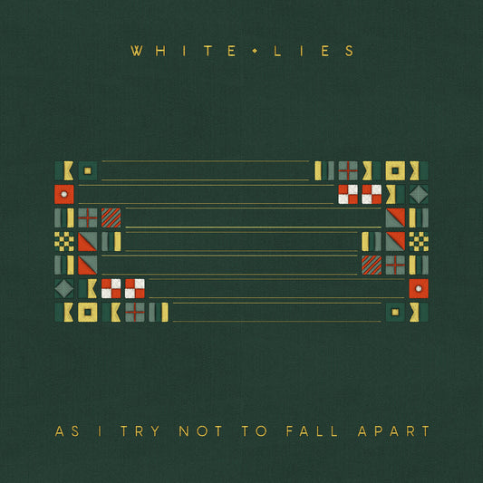 the album cover for White Lies - As I Try Not To Fall Apart