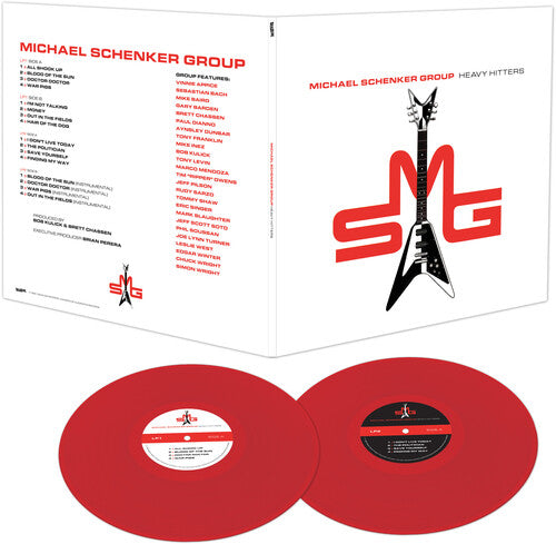 Michael Schenker Group - Heavy Hitters [Red] Vinyl Record