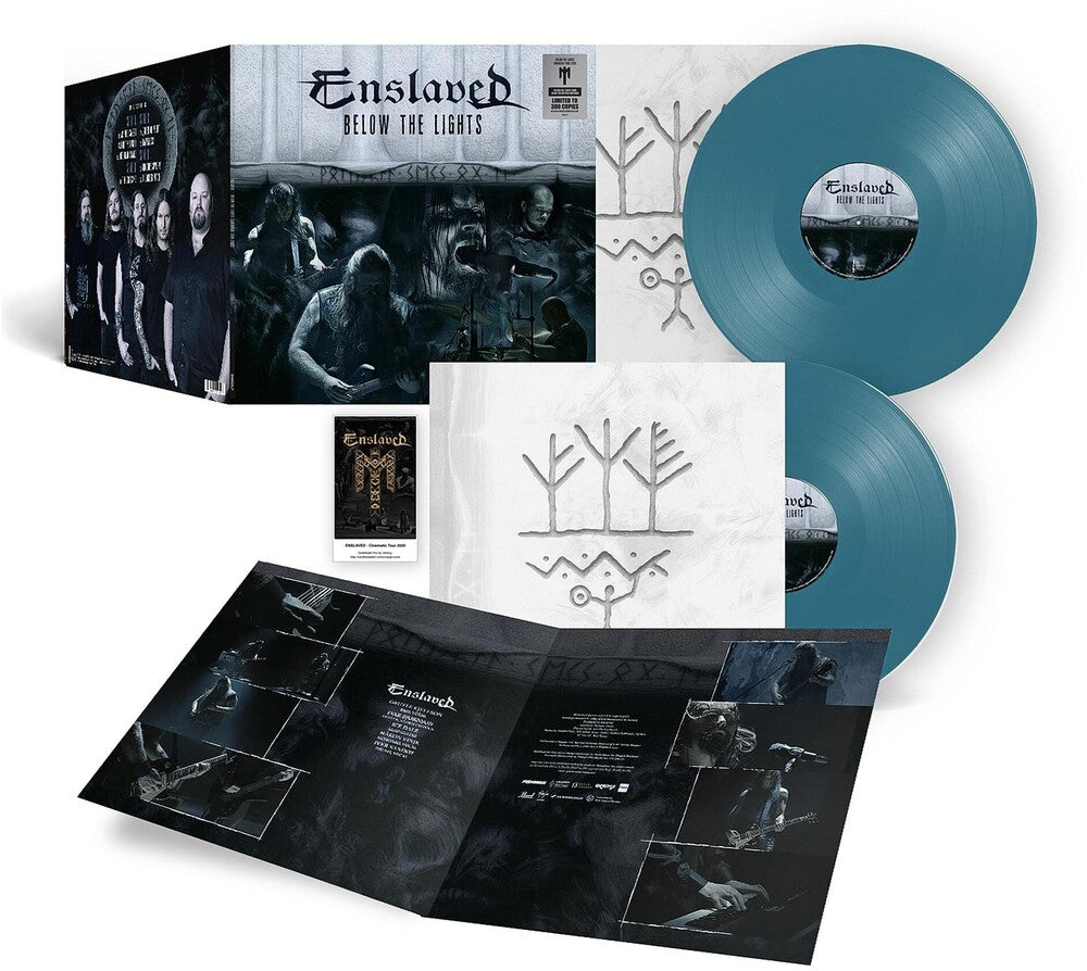 Enslaved - Below The Lights (Cinematic Tour 2020) (Blue) [LP] Vinyl Record