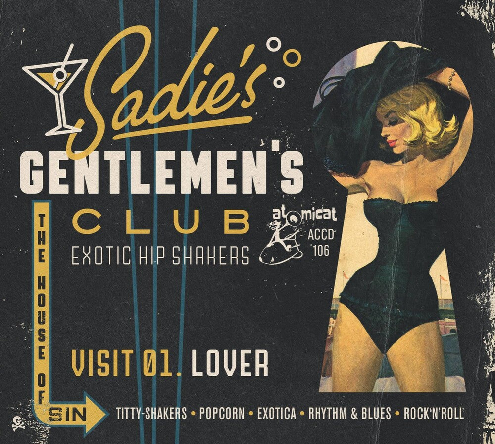 the album cover for Sadie's Gentlemen's Club V1: Lover / Various - Sadie's Gentlemen's Club V1: Lover / Various