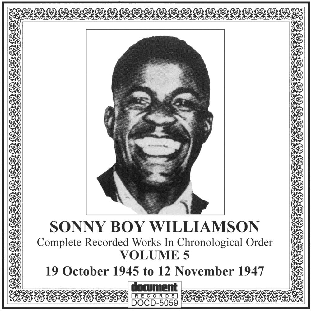 the album cover for John Williamson  Lee - Complete Recorded Works 1937-1947 Vol. 5