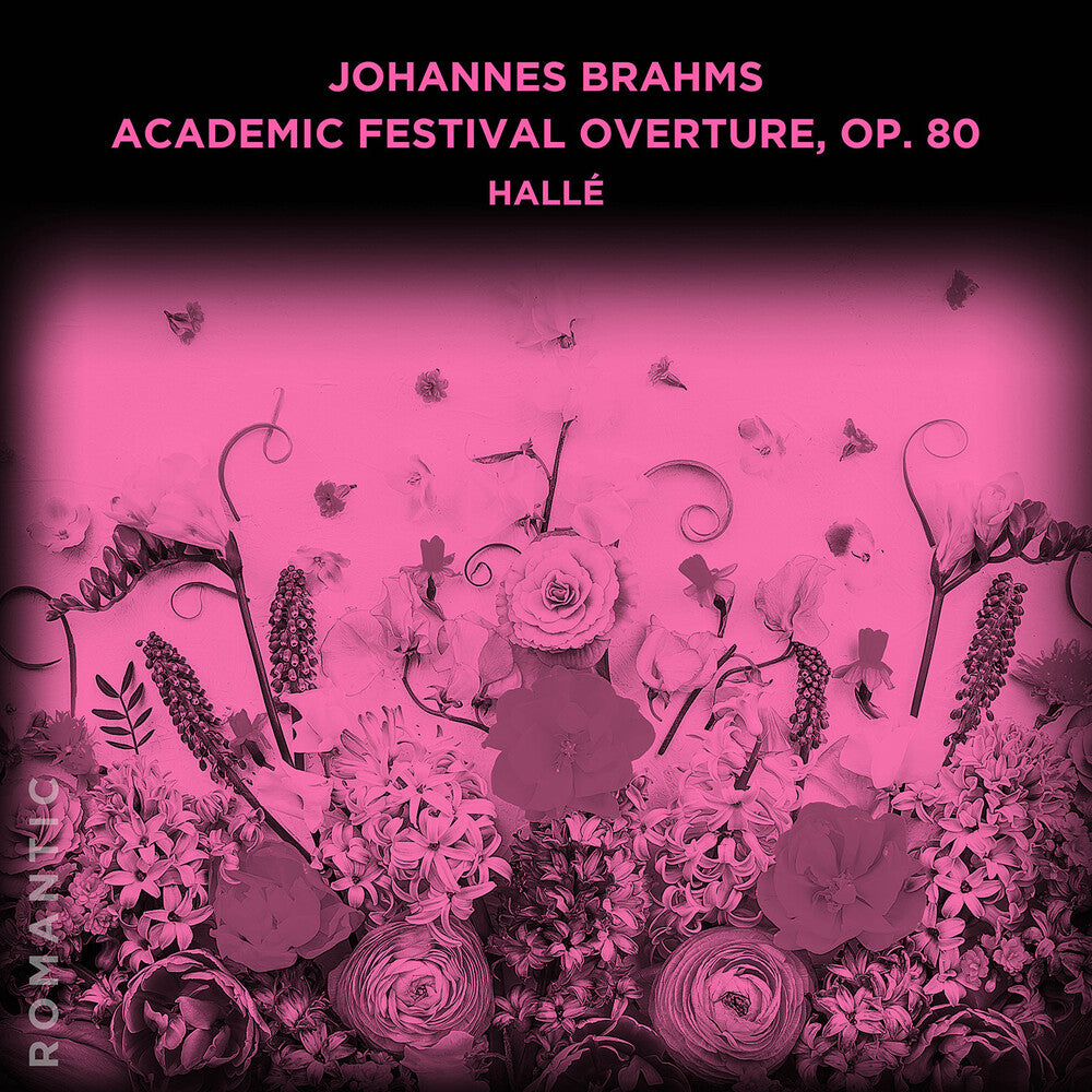 the album cover for Halle - Academic Festival Overture Op. 80 (Mod)