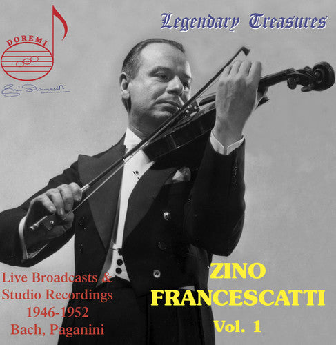 Francescatti / Wallenstein / Los Angeles Phil Orch - Legendary Treasures: Zino Francescatti 1 - Music CD