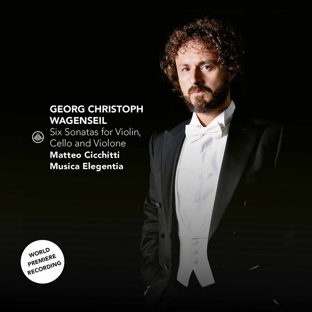 the album cover for Wagenseil / Musica Elegentia / Cicchitti - Six Sonatas