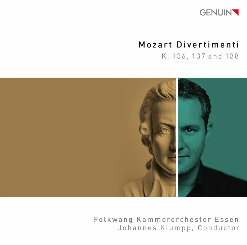 the album cover for Mozart / Klumpp - Mozart Divertimento