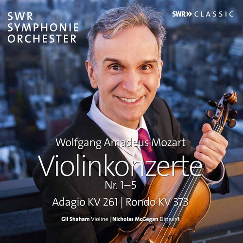Mozart / Shaham / Mcgegan - Violin Concertos - DVD