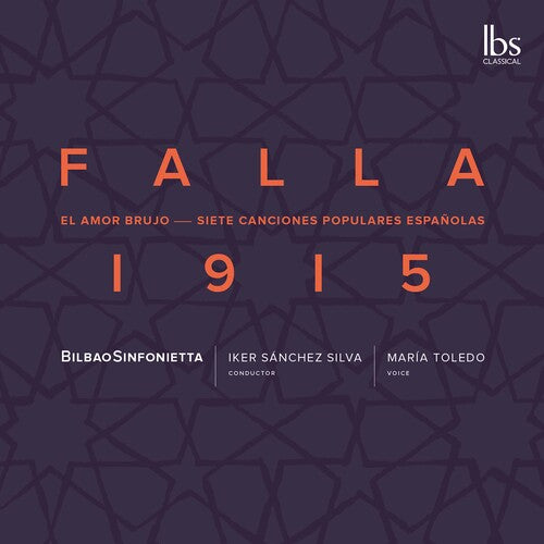 Falla / Toledo / Sanchez - Falla 1915 - Music CD