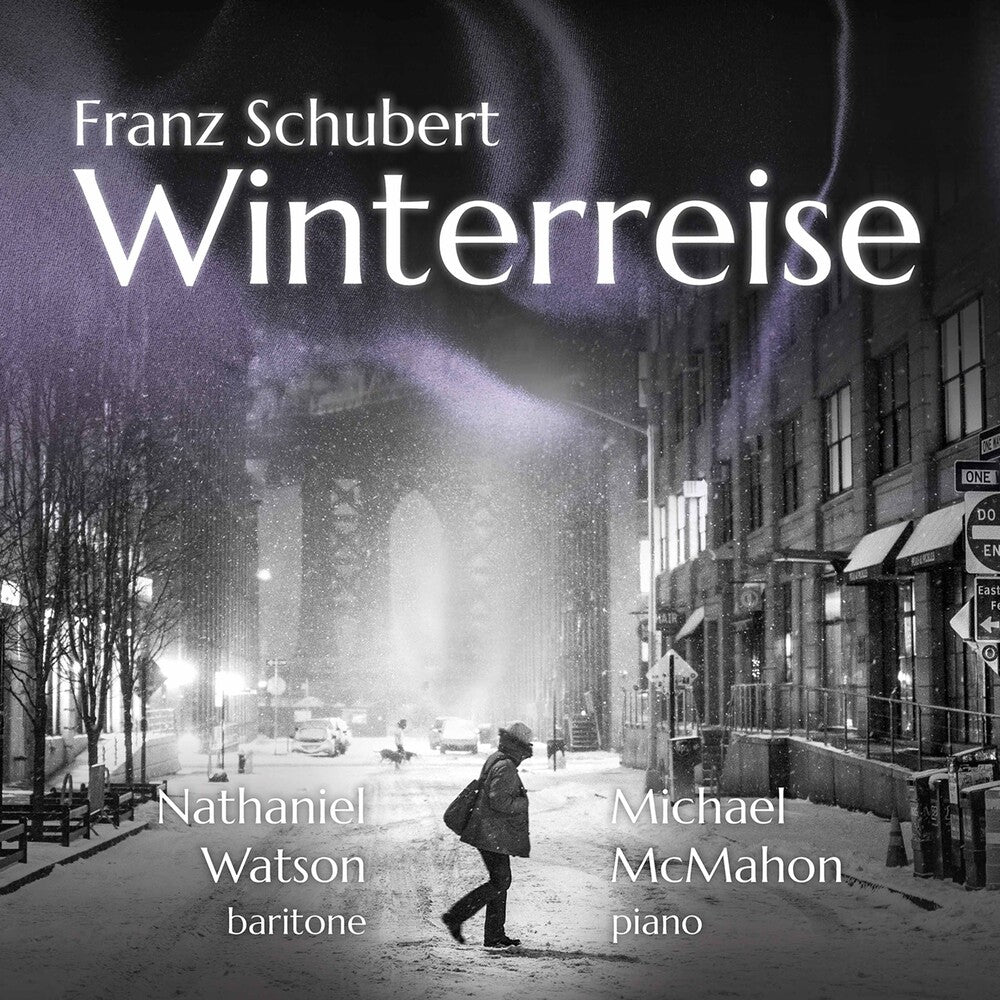 the album cover for Schubert / Watson / Mcmahon - Winterreise