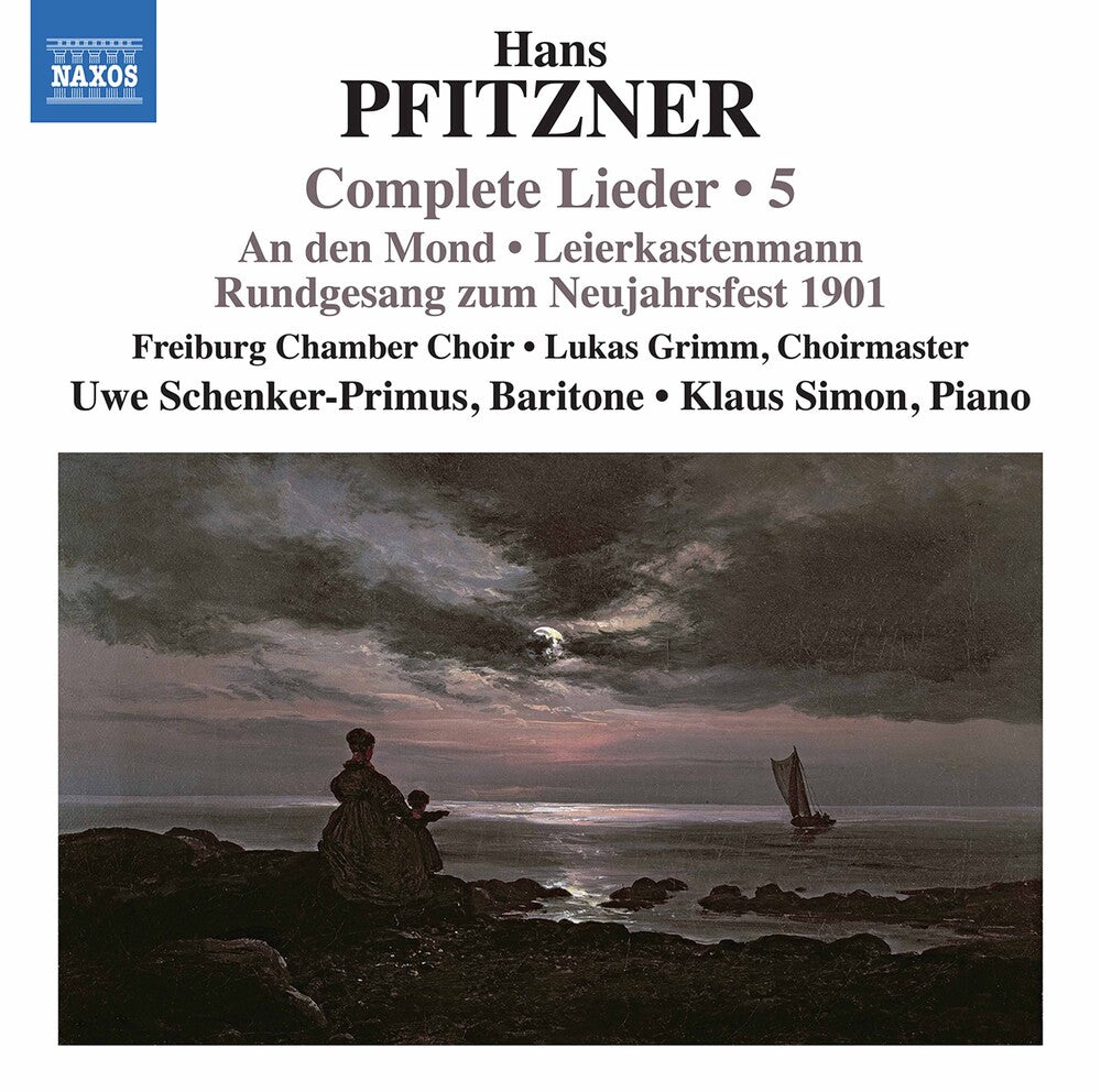 the album cover for Pfitzner / Schenker-Primus / Simon - Complete Lieder 5