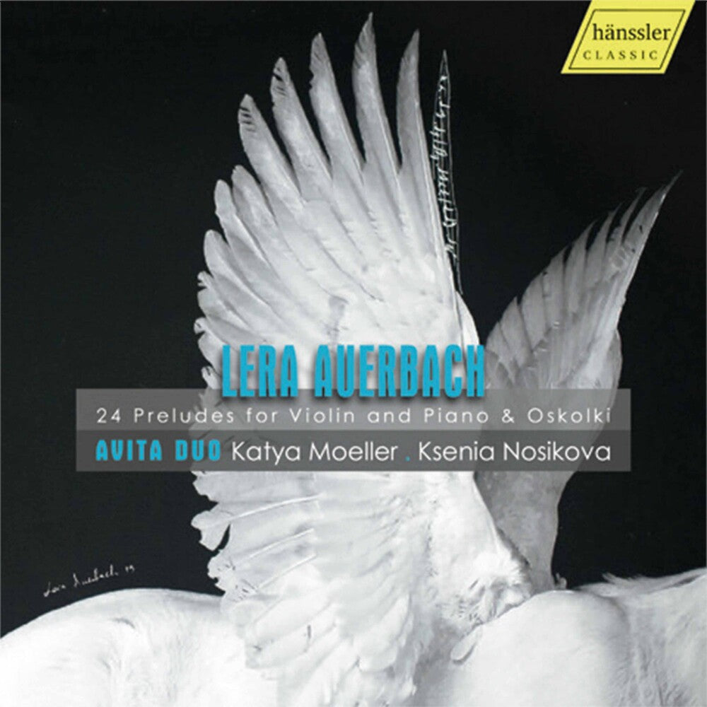 the album cover for Auerbach / Avita Duo - 24 Preludes