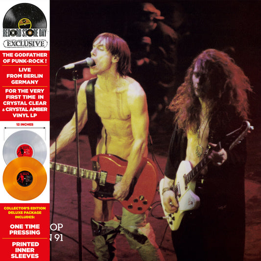 Iggy Pop - Live In Berlin (1991) (Rsd) (Blk) [Colored Vinyl] (Pnk) Vinyl Record