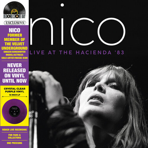 Nico - Live At The Hacienda '83 [Purple] Vinyl Record