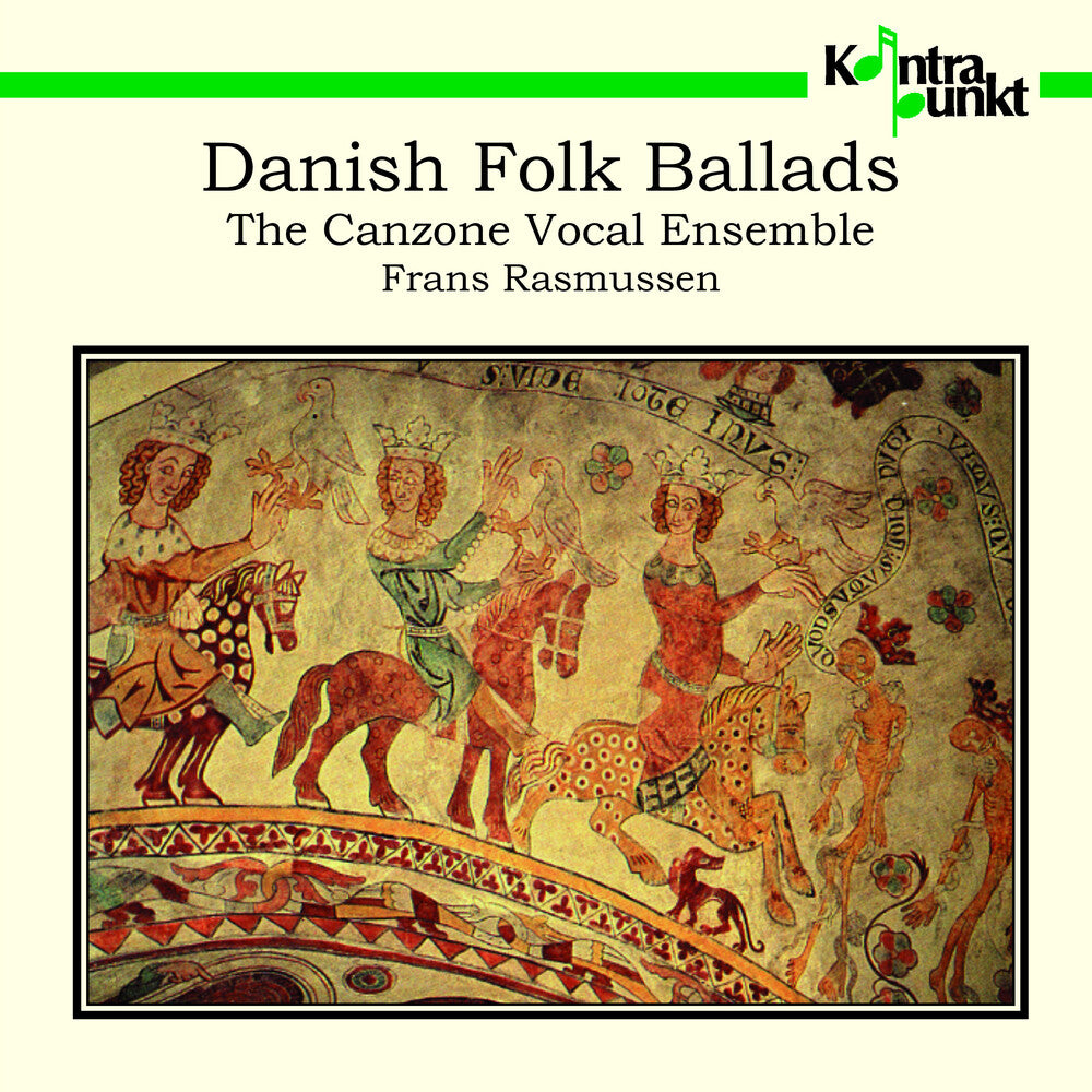 the album cover for Canzone Vocal Ballads - Danish Folk Ballads