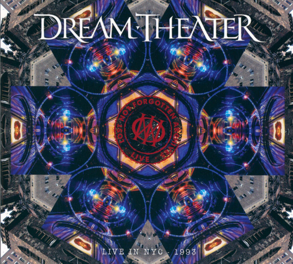 the album cover for Dream Theater - Lost Not Forgotten Archives: Live in NYC - 1993 (Special Edition Digipak) [Import]