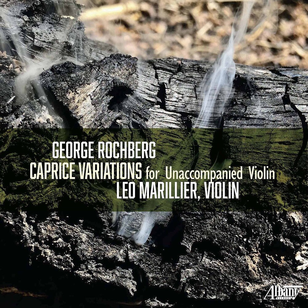 the album cover for Marillier - Carpice Variations For Unaccompanied Violin