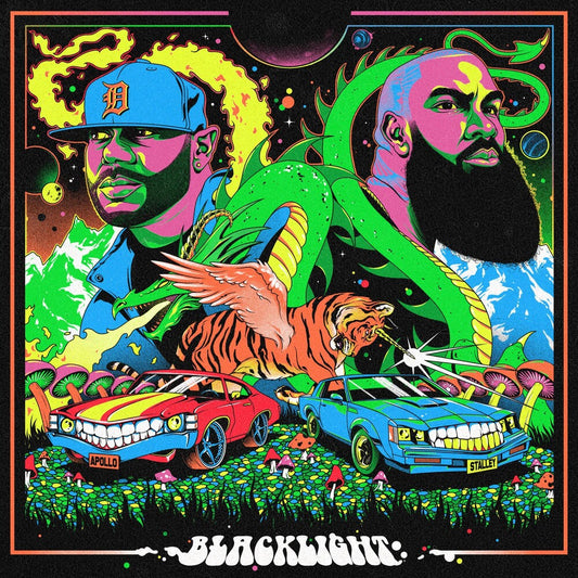 the album cover for Apollo Brown - Blacklight