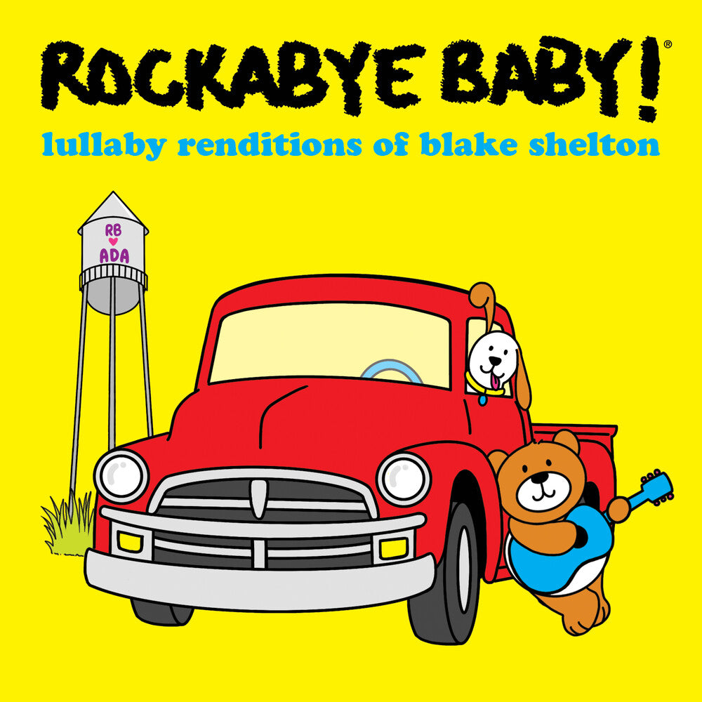 the album cover for Rockabye Baby! - Lullaby Renditions Of Blake Shelton