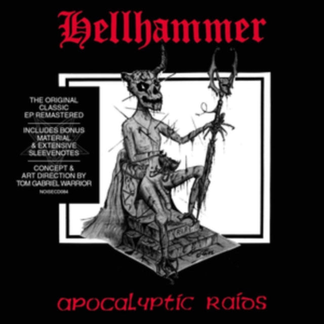 Hellhammer - Apocalyptic Raids  Music CD