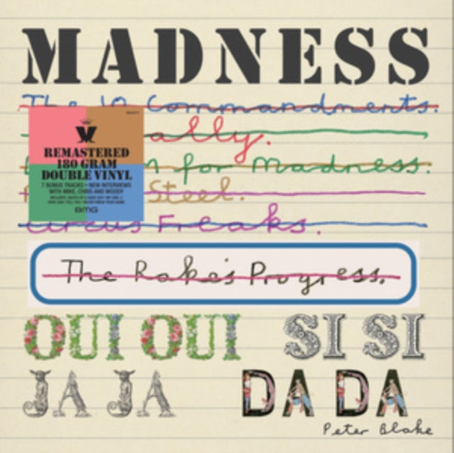 Madness - Oui Oui Si Si Ja Ja Da Da (2LP) Vinyl Record
