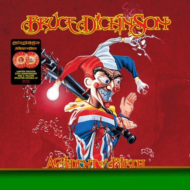 Bruce Dickinson - Accident Of Birth (2LP/25Th Anniversary/Red & Yellow Splatter Vinyl) Vinyl Record
