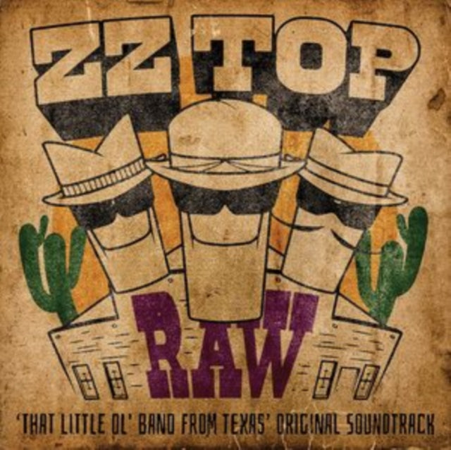 Zz Top - Raw (That Little Ol' Band From Texas) Ost - LP Vinyl Record
