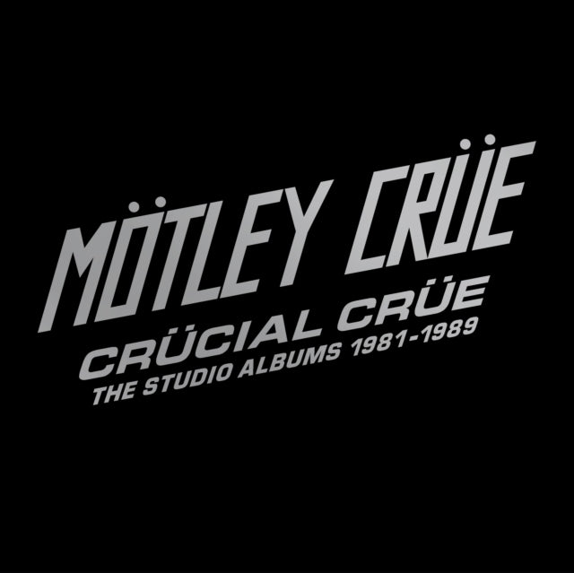 Motley Crue - Crucial Crue - The Studio Albums 1981-1989 (Limited Edition/5LP Box) Vinyl Record