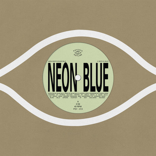 Amelia Meath - Neon Blue Vinyl Record