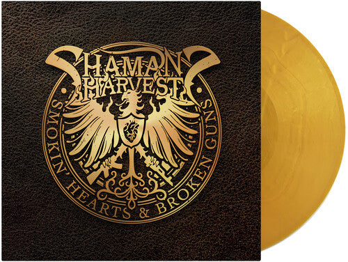 Shaman's Harvest - Smokin' Hearts & Broken Guns (Gold) Vinyl Record