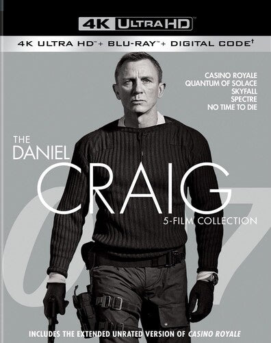 James Bond: The Daniel Craig 5-film Collection - James Bond: The Daniel Craig 5-film Collection - UHD