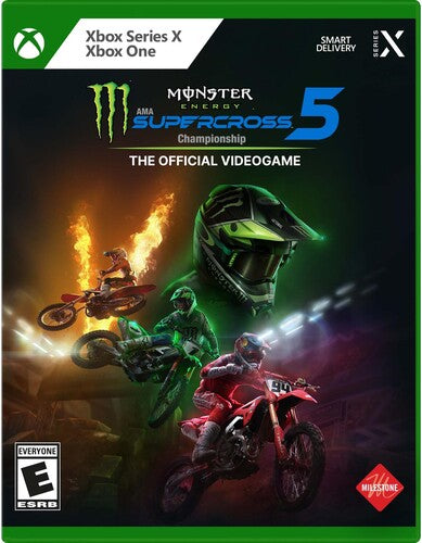 Xb1/xbx Monster Energy Supercross 5 - Xb1/xbx Monster Energy Supercross 5 - Video Game