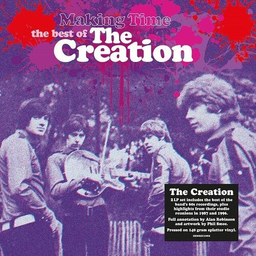 The Creation - Making Time: The Best Of [140-Gram Splatter Colored Vinyl] Vinyl Record