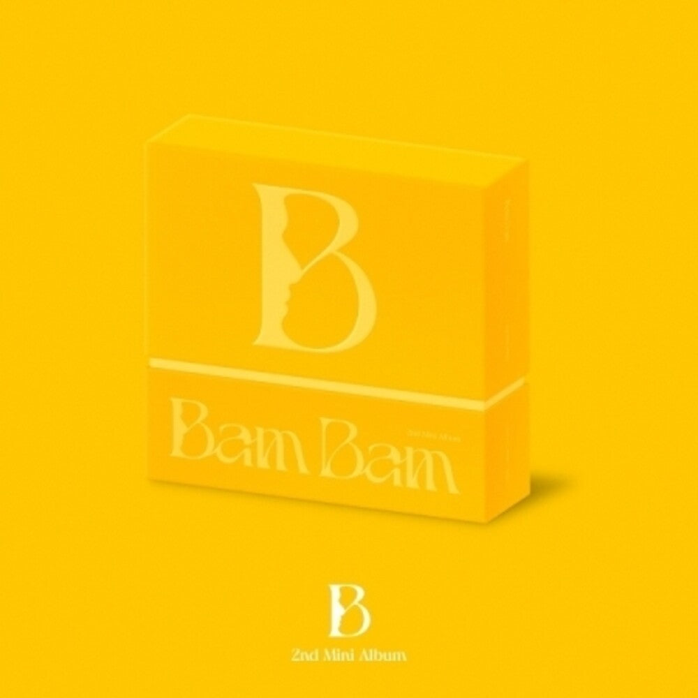 the album cover for BamBam - B (Bam A Ver.) (Post) (Stic) (Phob) (Phot) (Asia)