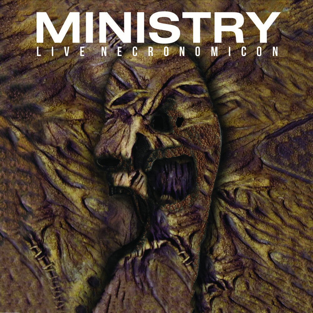 the album cover for Ministry - Live Necronomicon