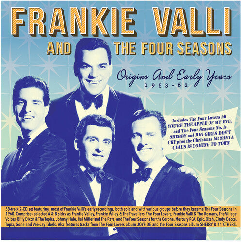 Valli,frankie & The Four Seasons - Origins And Early Years 1953-62 - Music CD