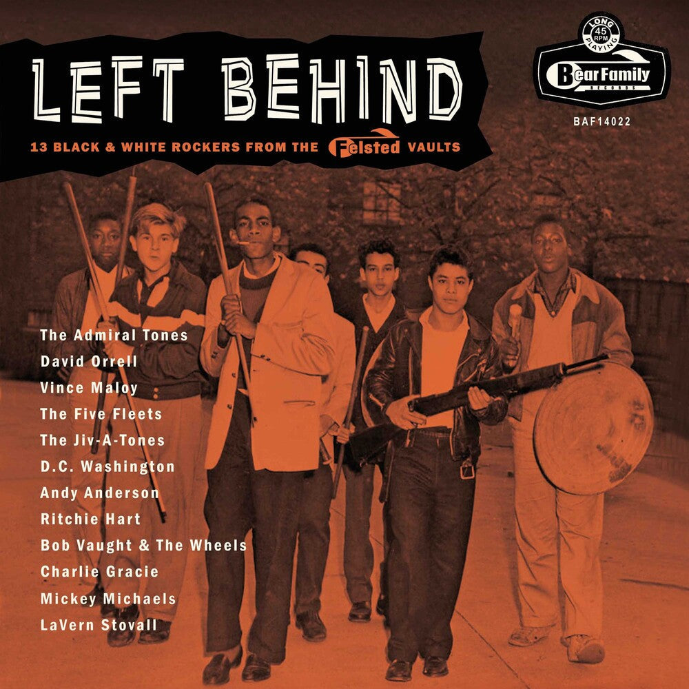 Left Behind: 13 Black & White Rockers From / Var [LP] Vinyl Record