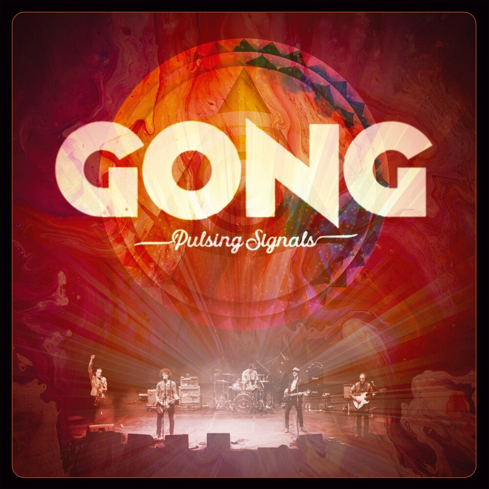 the album cover for Gong - Pulsing Signals (Uk)