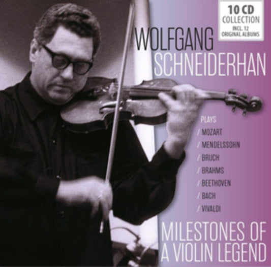 Wolfgang Schneiderhan - Milestones Of A Violin Legend Music CD