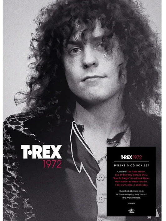 the album cover for T. Rex - 1972 (Box) (Uk)