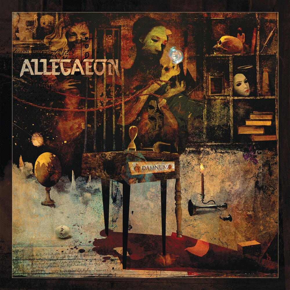 the album cover for Allegaeon - Damnum